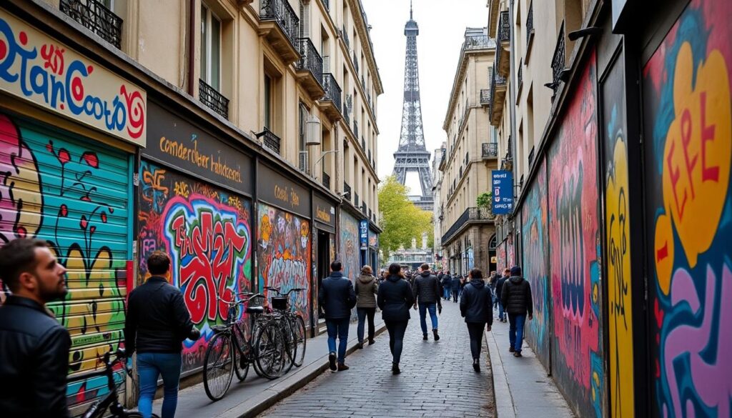 découvrez paris sous un nouvel angle à travers ses fresques de street art emblématiques. ce parcours vous dévoile les œuvres incontournables qui embellissent les murs de la ville, révélant l'esprit créatif et vibrant de la capitale française.