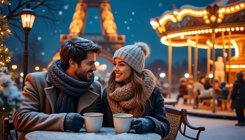 découvrez paris sous son manteau blanc ! explorez des activités insolites et chaleureuses qui rendront votre hiver inoubliable. de promenades enchantées à des cafés délicieux, plongez dans la magie de la capitale française pendant la saison hivernale.