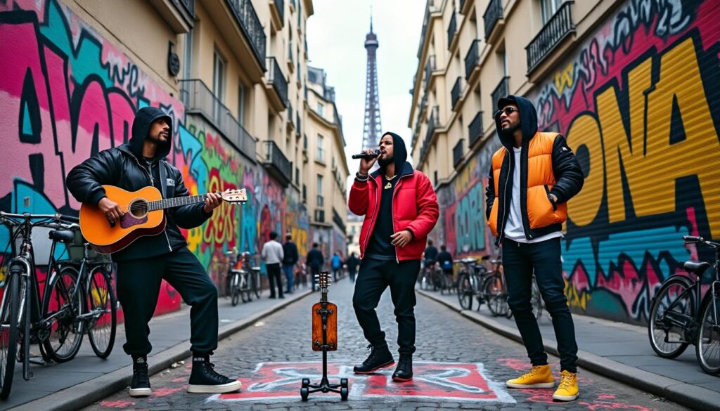 découvrez l'effervescence de la culture urbaine à paris, où le hip-hop et le rap façonnent des identités uniques. explorez l'influence de ces mouvements musicaux sur la vie quotidienne, l'art et la société, et plongez au cœur d'une métropole vibrante qui célèbre la diversité et l'innovation.