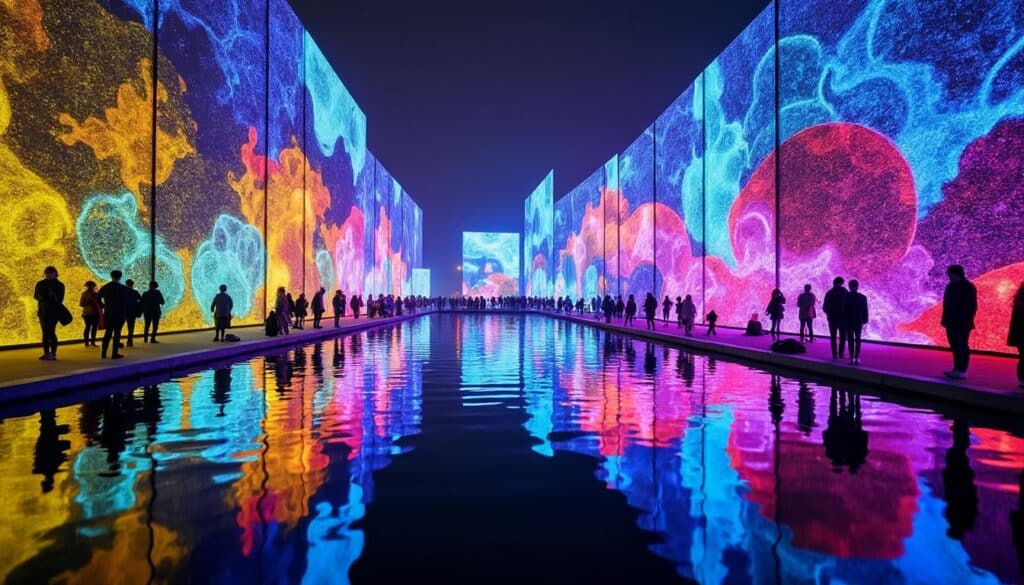 découvrez l'expérience immersive teamlab au bassin de la villette : une fusion unique d'art numérique et d'interactivité. plongez dans un univers fascinant où la créativité prend vie à travers des installations éblouissantes. que vous soyez amateur d'art ou simple curieux, cette aventure sensorielle vous promet des émotions inoubliables.