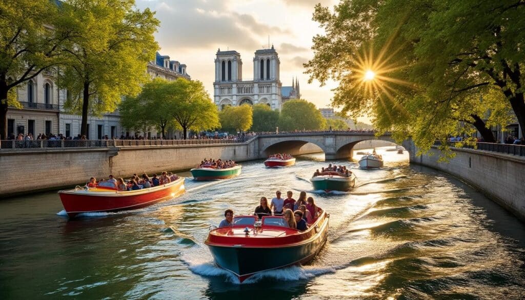 découvrez des balades en bateau uniques sur la seine et le canal saint-martin. profitez de paysages pittoresques, d'une ambiance romantique et d'une expérience inoubliable au cœur de paris. réservez votre aventure nautique dès aujourd'hui!