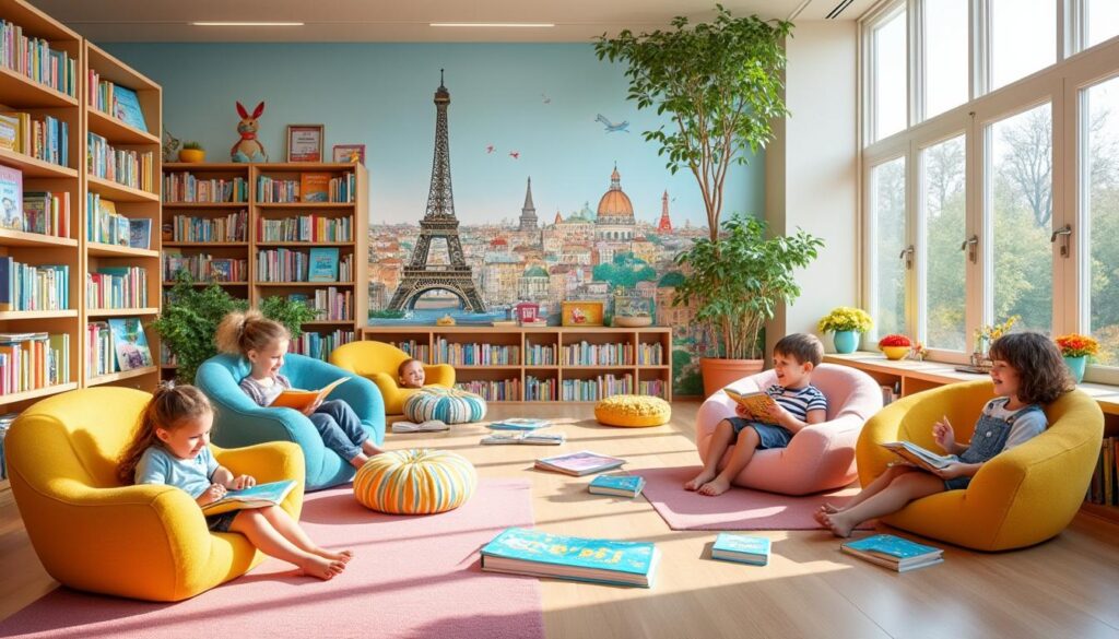 découvrez les bibliothèques jeunesse les plus accueillantes de paris : des lieux chaleureux avec animations, ateliers et espaces adaptés pour éveiller la curiosité et le plaisir de lire des enfants.