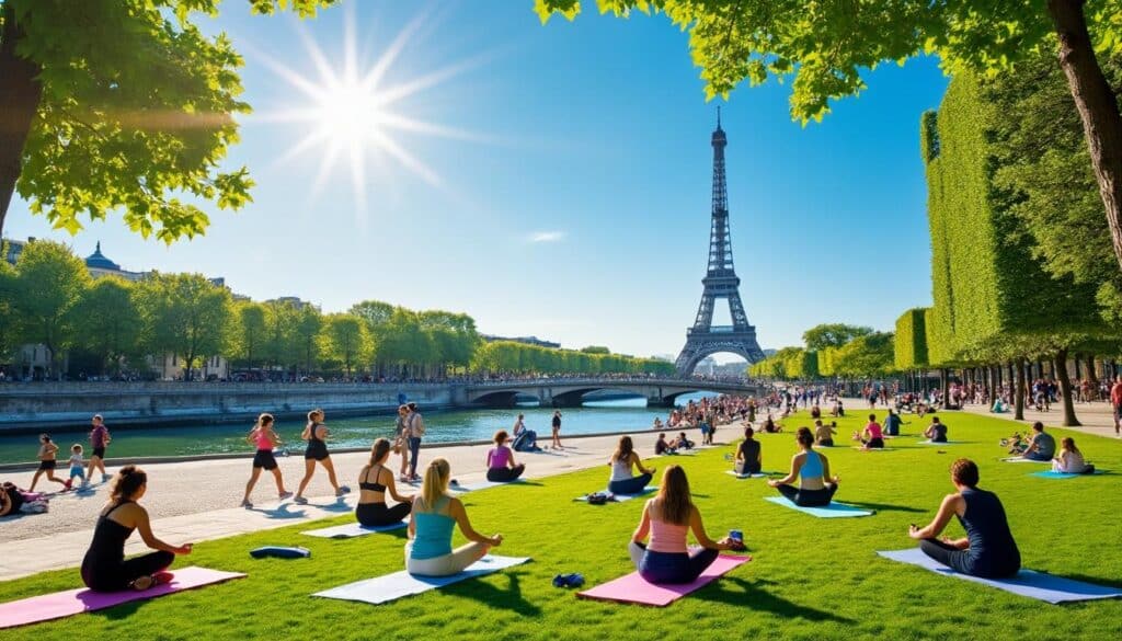 découvrez les meilleurs lieux pour pratiquer une séance de fitness gratuite à paris. que vous soyez amateur de yoga, de course à pied ou de musculation, explorez les parcs et espaces de la capitale où vous pouvez vous entraîner sans débourser un centime. restez en forme tout en profitant des magnifiques paysages parisiens!