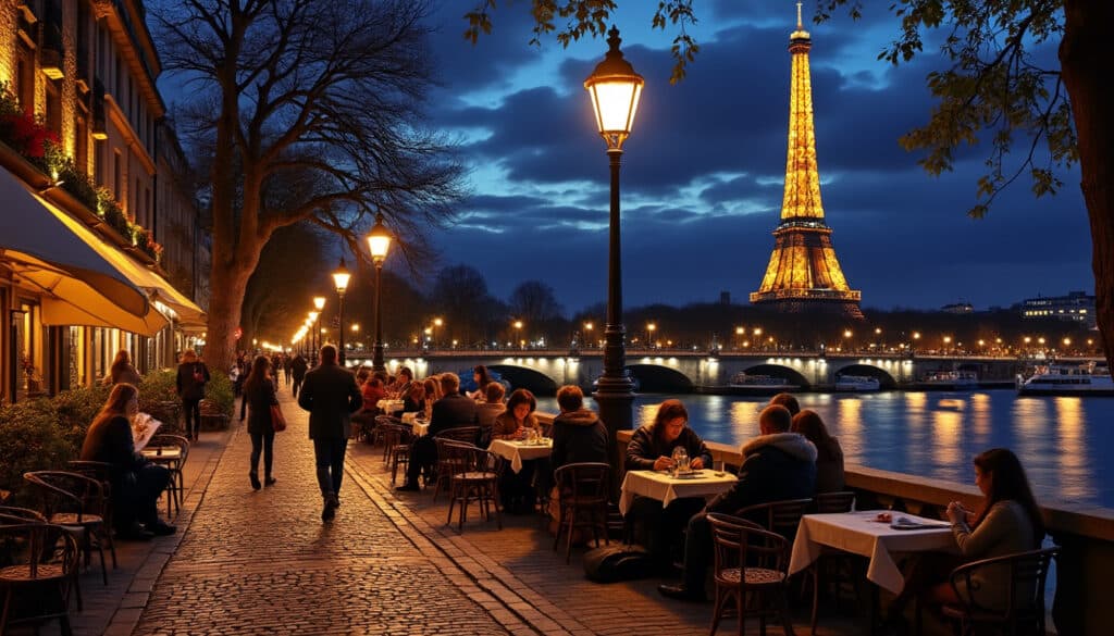 découvrez les meilleures activités à faire à paris après 22h : bars animés, balades nocturnes, lieux insolites et sorties originales pour profiter pleinement de la nuit parisienne sans rentrer chez soi.