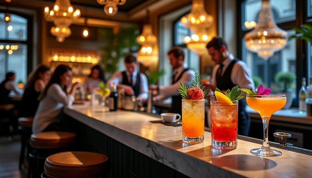 découvrez les bars à paris proposant des cocktails originaux et créatifs pour une expérience unique et savoureuse dans la capitale française.