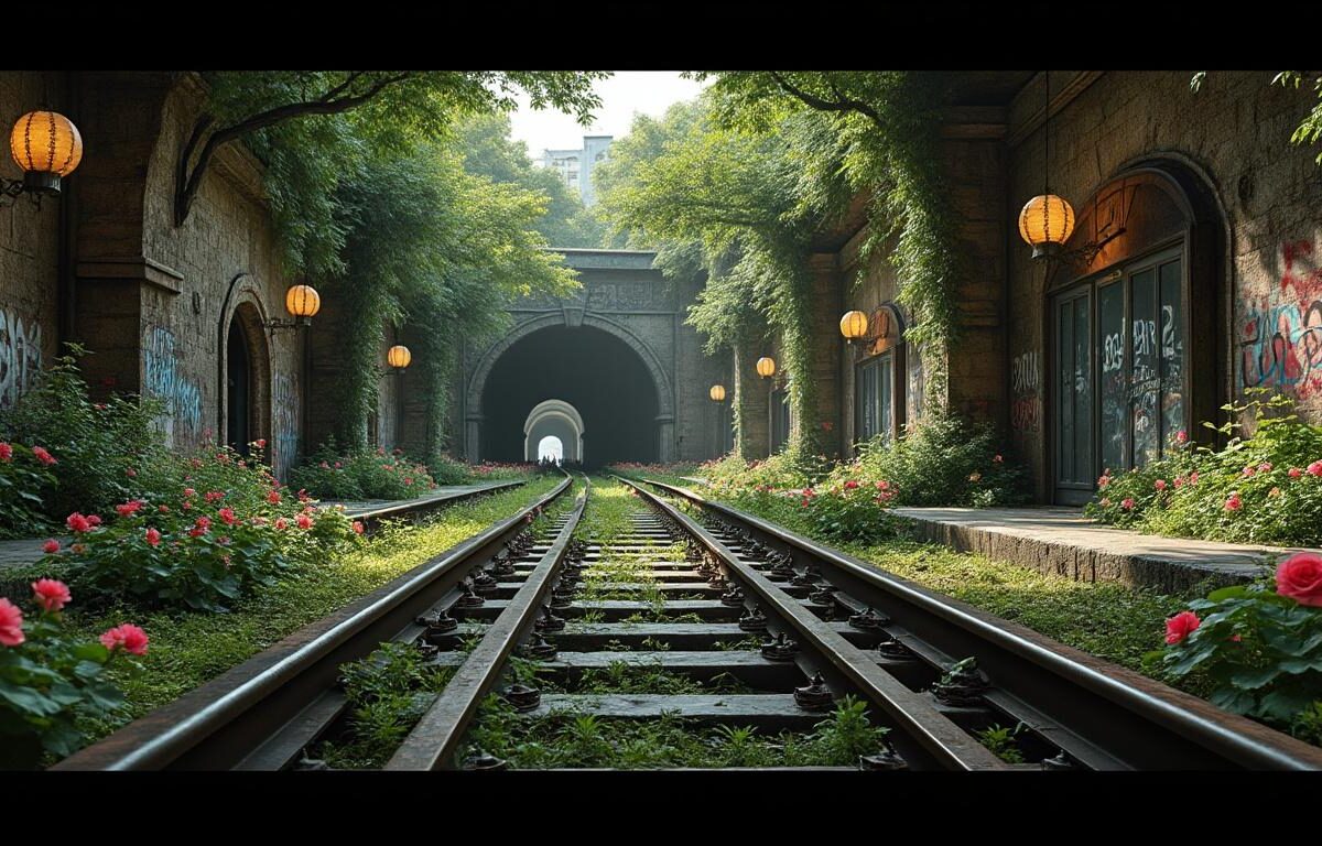 découvrez un paris insolite en visitant les catacombes mystérieuses, la petite ceinture historique et la coulée verte rené-dumont, un parcours unique entre nature et patrimoine.
