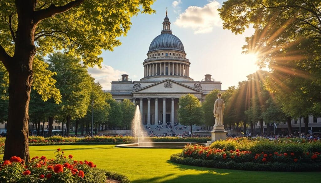 découvrez le quartier latin à paris : explorez le panthéon historique, flânez dans le jardin du luxembourg et plongez dans l'ambiance unique des librairies mythiques.