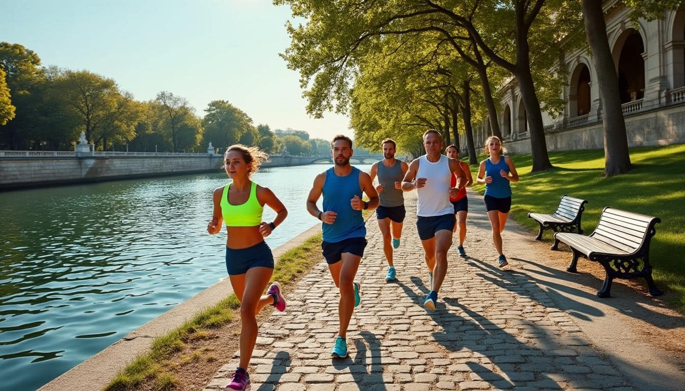 découvrez 8 parcours de running incontournables à paris, incluant les quais de seine, le jardin du luxembourg et le parc des buttes-chaumont, pour allier sport et paysages urbains.