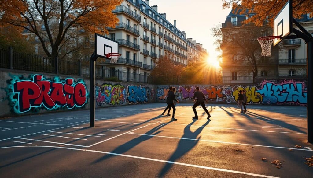 découvrez les playgrounds emblématiques du 11e au 19e arrondissement pour pratiquer le basket outdoor et vivre des moments sportifs inoubliables en plein air.