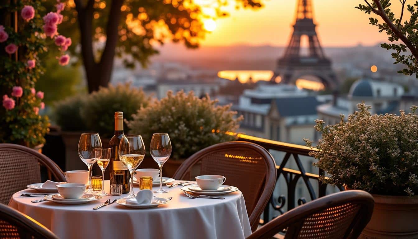 découvrez les meilleurs dîners avec vue à paris : tour eiffel, trocadéro, montmartre... nos conseils pour profiter d'une vue imprenable sans dépenser une fortune.