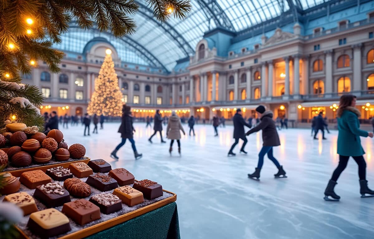 découvrez paris en hiver avec la magique patinoire du grand palais (ouverte selon la saison) et savourez les délicieux chocolats artisanaux du marais pour une expérience gourmande et hivernale unique.