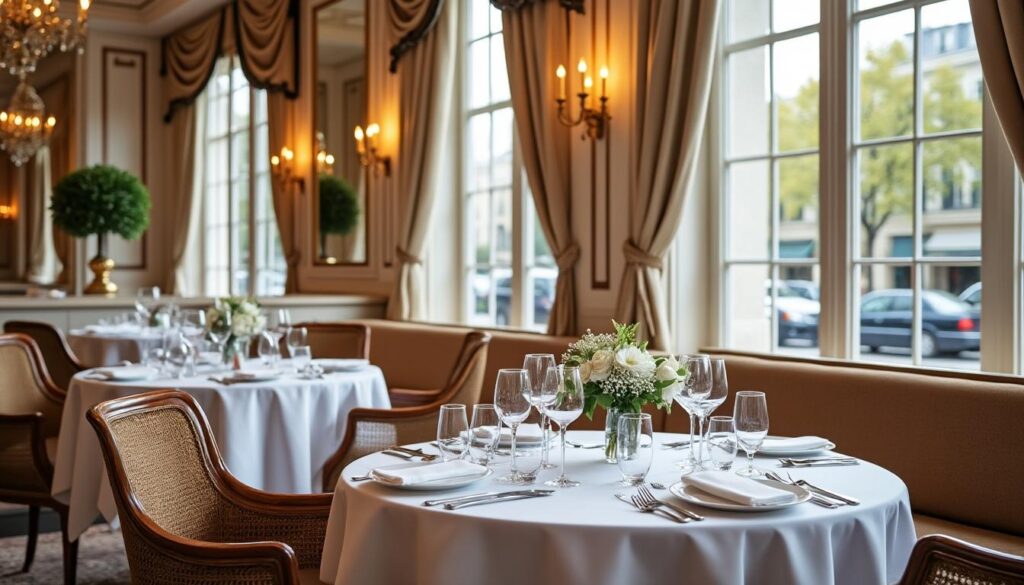 découvrez notre sélection de restaurants parfaits pour les grandes occasions aux champs-élysées et à la place vendôme, alliant élégance, gastronomie et cadre exceptionnel.