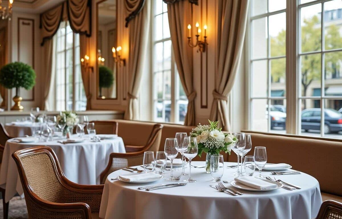 découvrez notre sélection de restaurants parfaits pour les grandes occasions aux champs-élysées et à la place vendôme, alliant élégance, gastronomie et cadre exceptionnel.