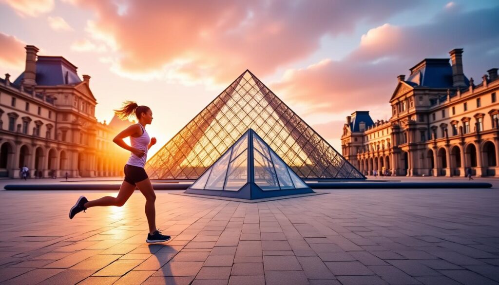 découvrez les bienfaits de courir au lever du soleil devant le louvre, un mélange unique de sport et culture pour bien commencer la journée.