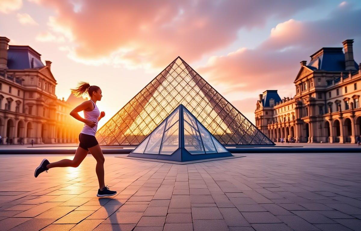 découvrez les bienfaits de courir au lever du soleil devant le louvre, un mélange unique de sport et culture pour bien commencer la journée.