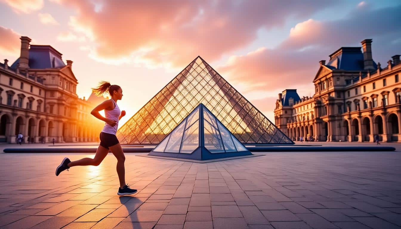 découvrez les bienfaits de courir au lever du soleil devant le louvre, un mélange unique de sport et culture pour bien commencer la journée.