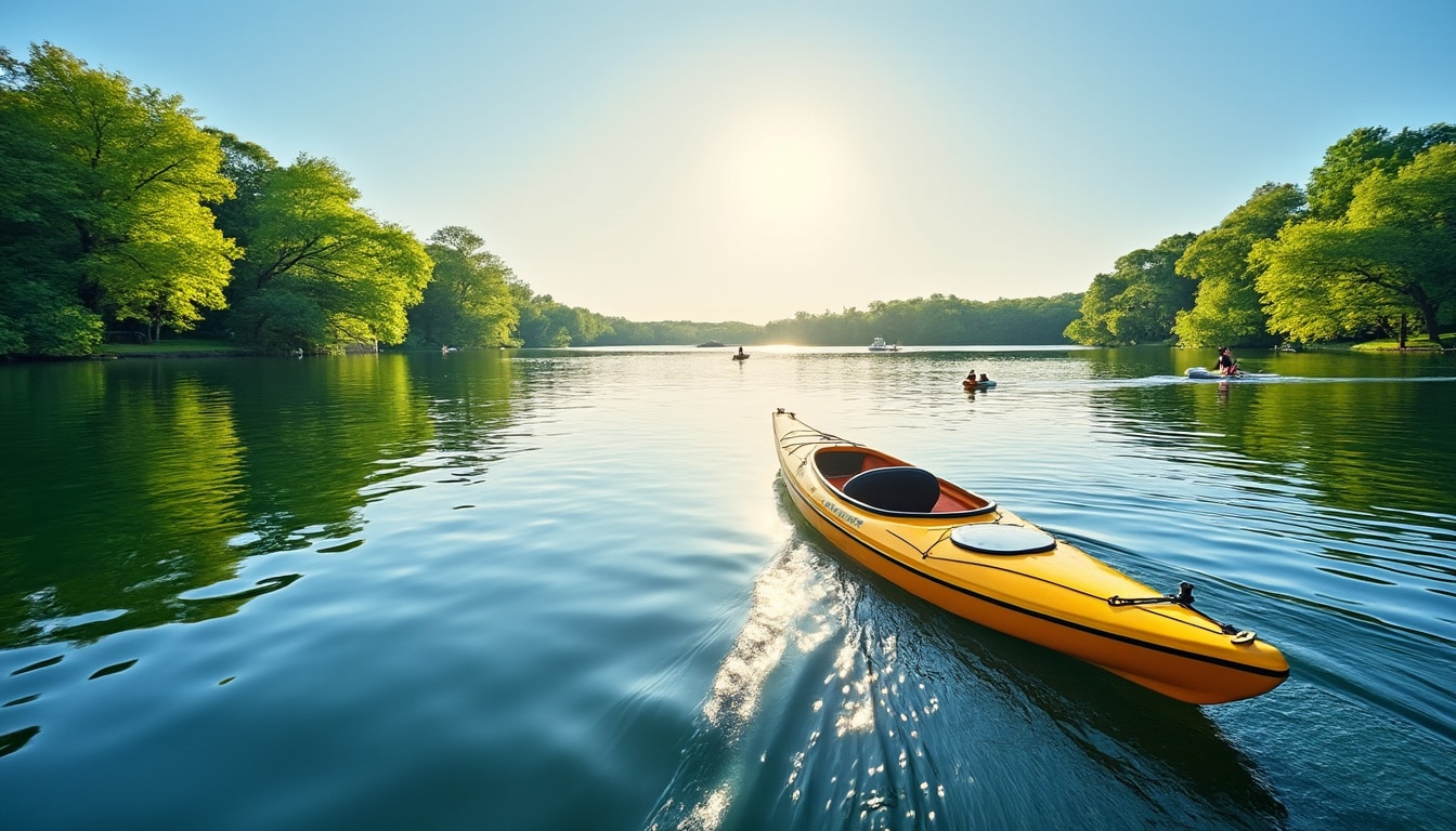 découvrez les meilleures bases de loisirs près de paris pour pratiquer le kayak et d'autres activités nautiques. pagayez en pleine nature et profitez d'une escapade aquatique accessible depuis la capitale.