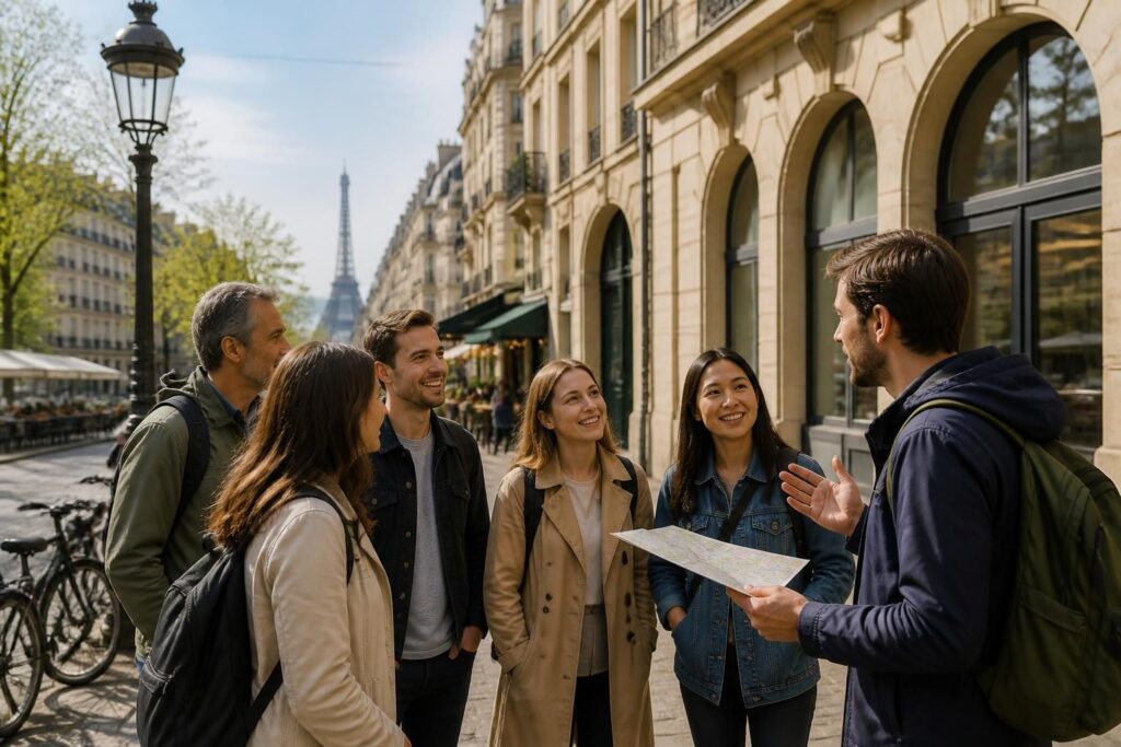 découvrez paris à pied grâce à l'itinéraire proposé par l'office de tourisme, une balade guidée pour explorer les trésors cachés de la capitale française.