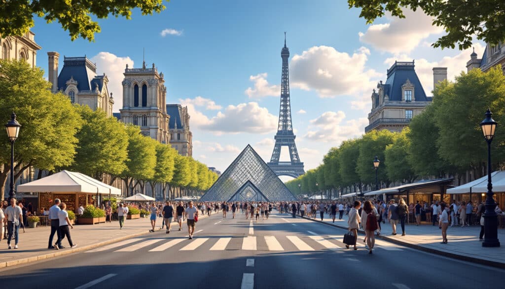 découvrez paris en une journée avec notre itinéraire complet : de notre-dame au louvre, en passant par les champs-élysées, jusqu'à la tour eiffel. une boucle idéale pour explorer les incontournables de la capitale française.