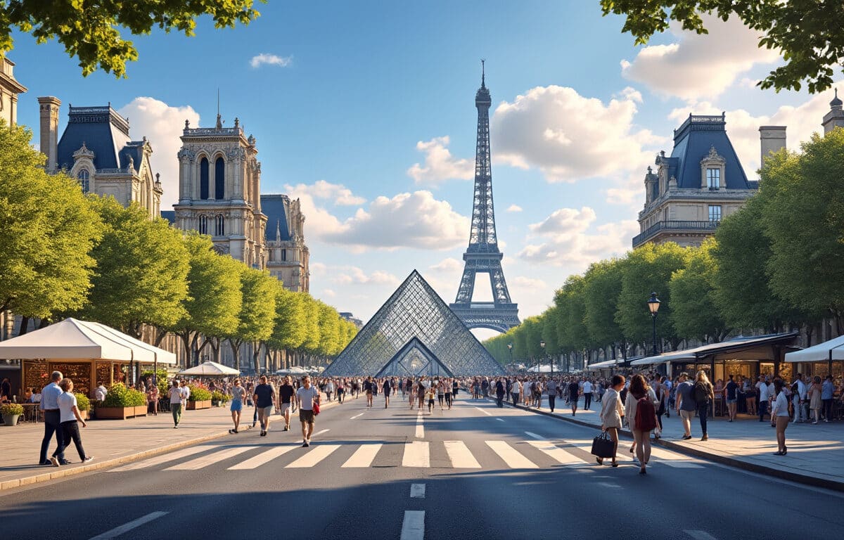 découvrez paris en une journée avec notre itinéraire complet : de notre-dame au louvre, en passant par les champs-élysées, jusqu'à la tour eiffel. une boucle idéale pour explorer les incontournables de la capitale française.