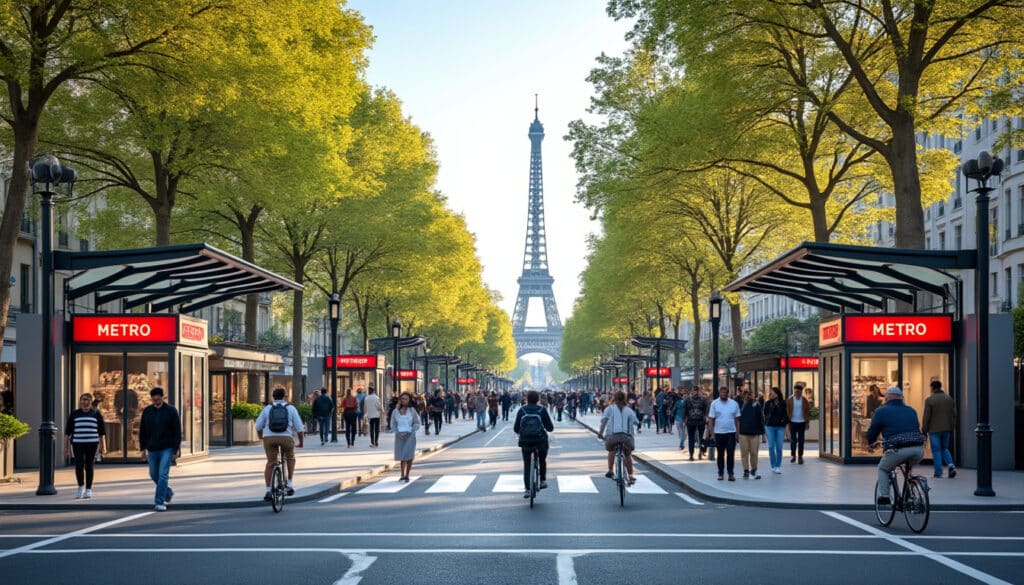 découvrez 10 idées de journées à paris sans voiture, en combinant métro et marche pour explorer la ville facilement et écologiquement.