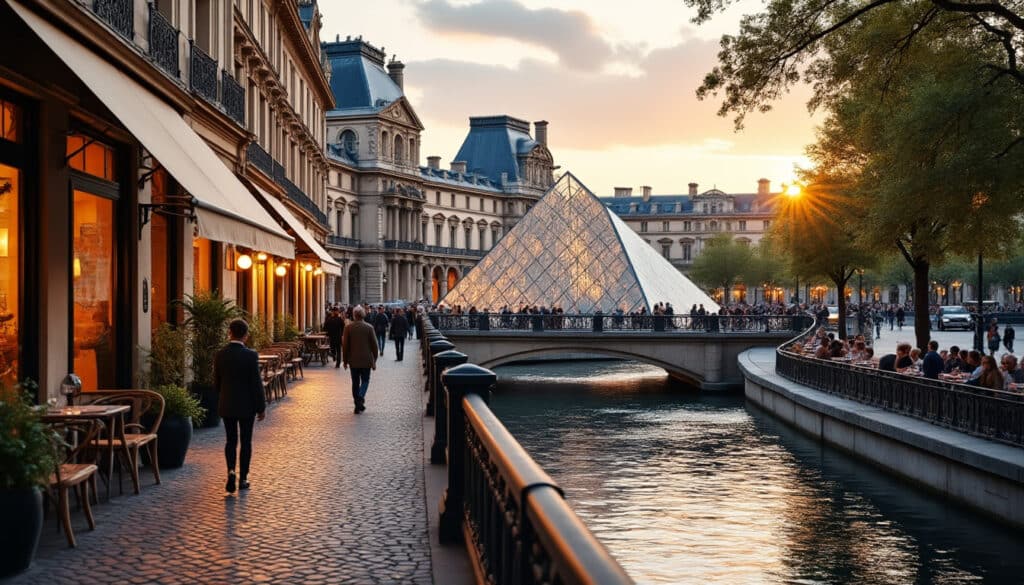 découvrez le week-end parfait à paris avec un itinéraire mêlant le charme historique du marais, la richesse artistique du louvre et la détente au bord du canal saint-martin.