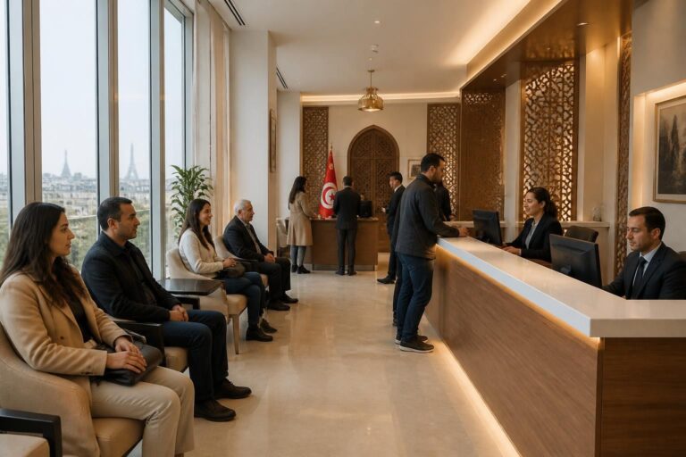 le consulat de tunisie à paris facilite le renouvellement des passeports pour les expatriés tunisiens, offrant un service rapide et efficace.