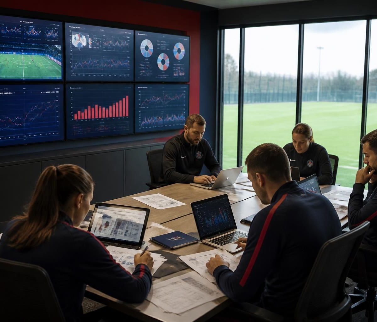 le service des sports compile et analyse les statistiques complètes du paris saint-germain pour offrir des informations précises aux amateurs de football et paris sportifs.