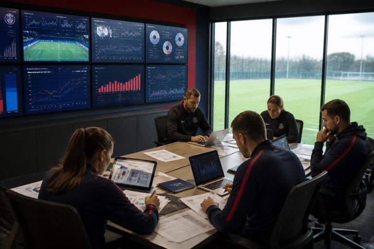 le service des sports compile et analyse les statistiques complètes du paris saint-germain pour offrir des informations précises aux amateurs de football et paris sportifs.