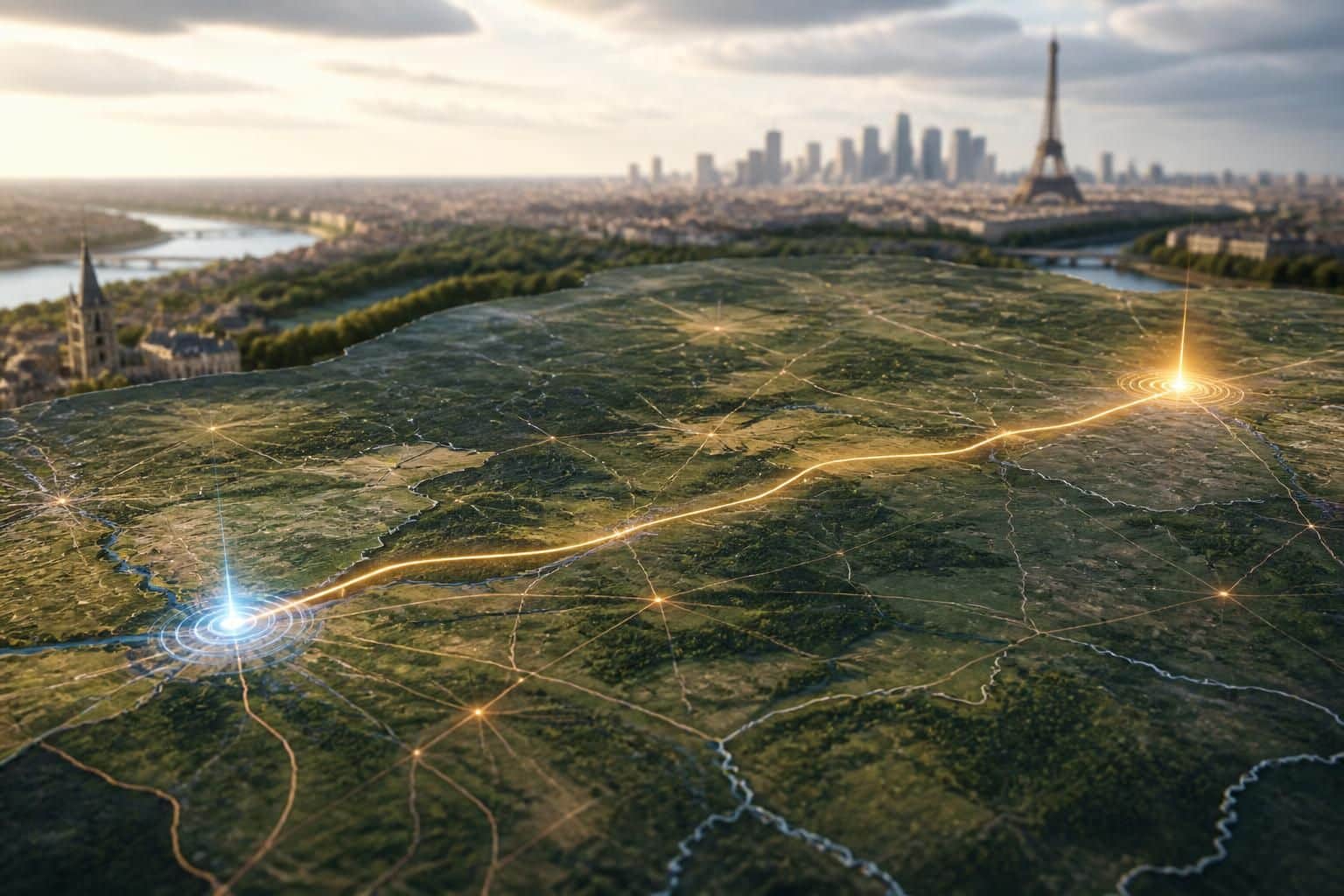 calculez facilement la distance de paris à tours avec notre calculateur d'itinéraire précis et rapide. planifiez votre trajet en toute simplicité.