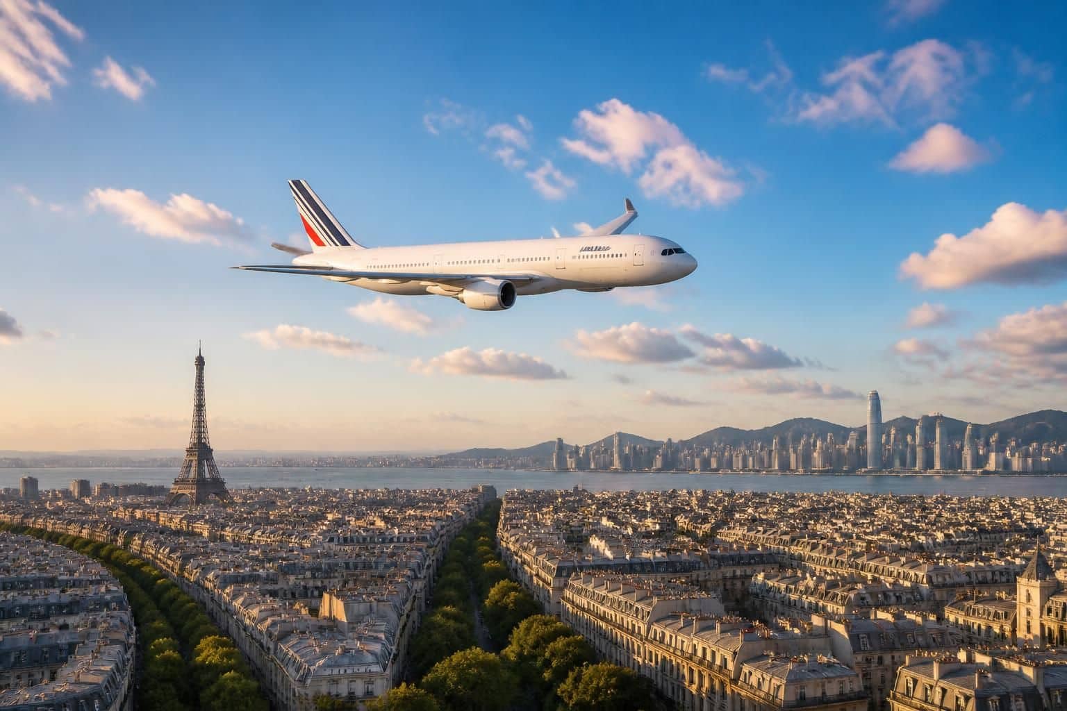 découvrez avec le comparateur de vols air france la durée exacte du vol entre paris et hong kong pour mieux planifier votre voyage.