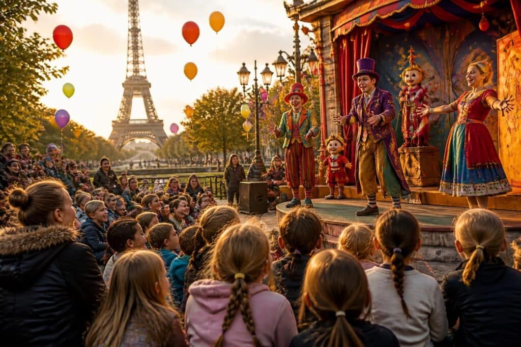 découvrez l'agenda des sorties qui référence les meilleurs spectacles pour enfants à paris, pour des moments ludiques et inoubliables en famille.
