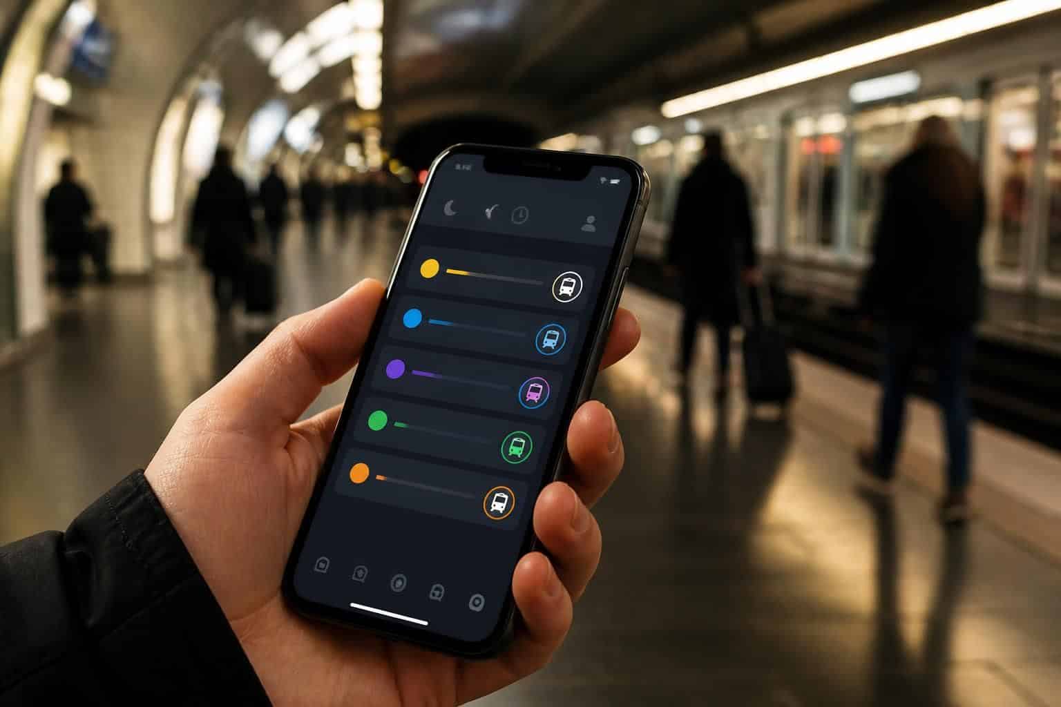 l'application ratp vous informe en temps réel des horaires de la dernière heure du métro à paris pour faciliter vos déplacements nocturnes.
