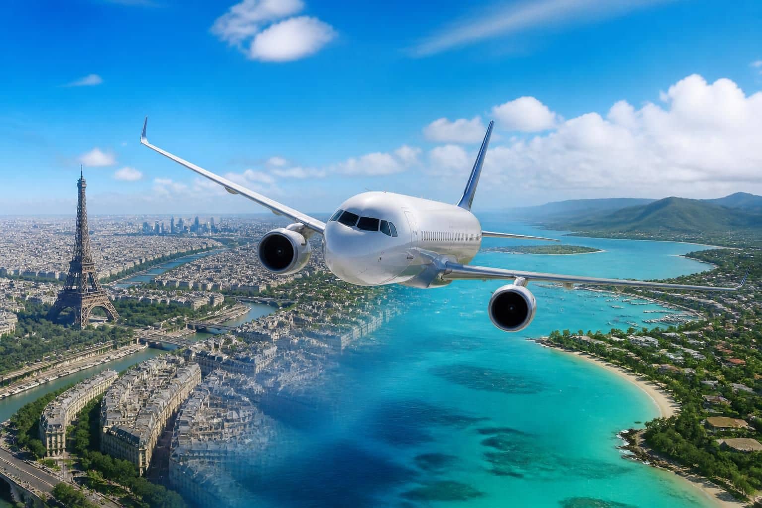 comparez facilement les durées de vol entre paris et la guadeloupe grâce à notre comparateur de voyage rapide et précis.