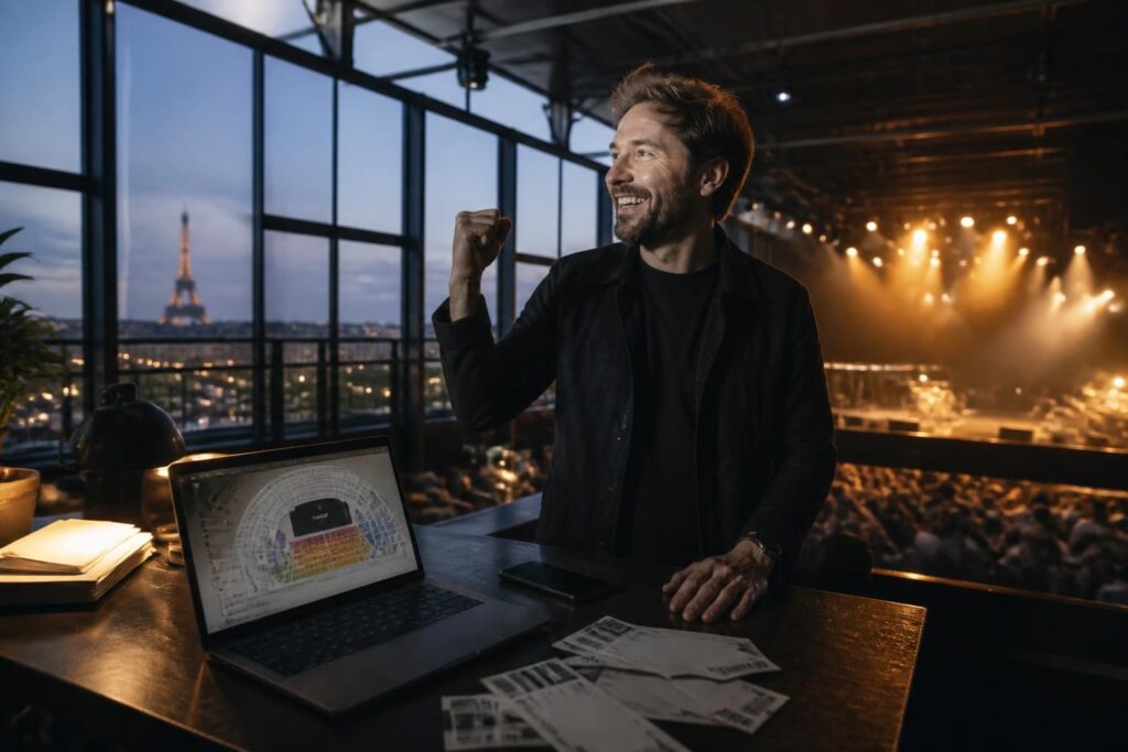 le producteur annonce l'ouverture de la billetterie pour le concert de franz ferdinand à paris. réservez vos places dès maintenant pour assister à ce spectacle incontournable.