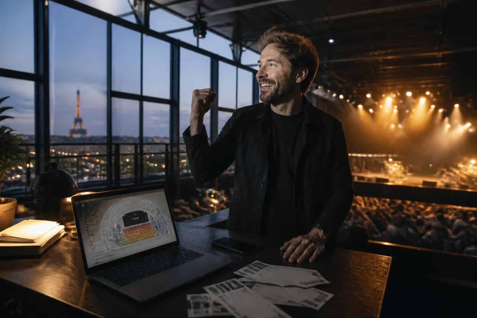le producteur annonce l'ouverture de la billetterie pour le concert de franz ferdinand à paris. réservez vos places dès maintenant pour assister à ce spectacle incontournable.