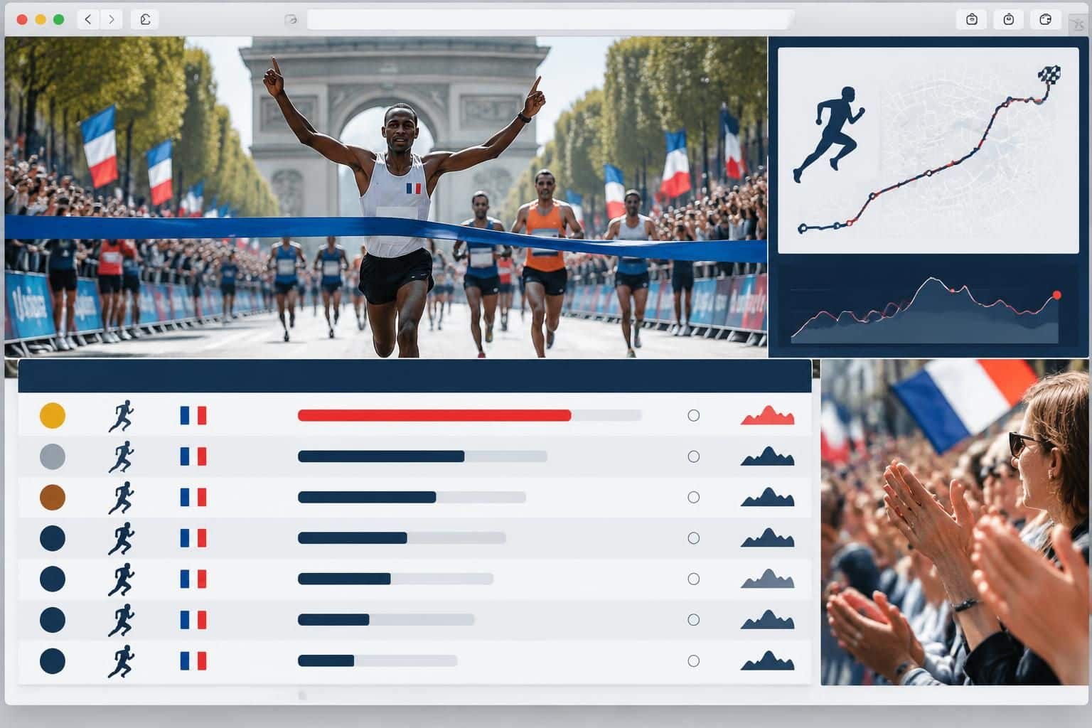 consultez le classement et les résultats du marathon de paris : temps des coureurs, performances et ordre d’arrivée de la course.