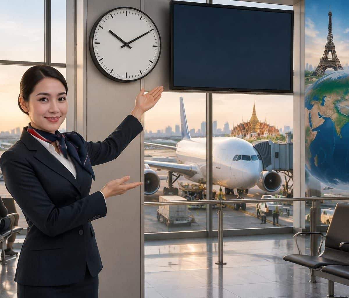 la compagnie aérienne précise la durée d’un vol entre paris et la thaïlande et les facteurs qui peuvent influencer le temps de trajet.