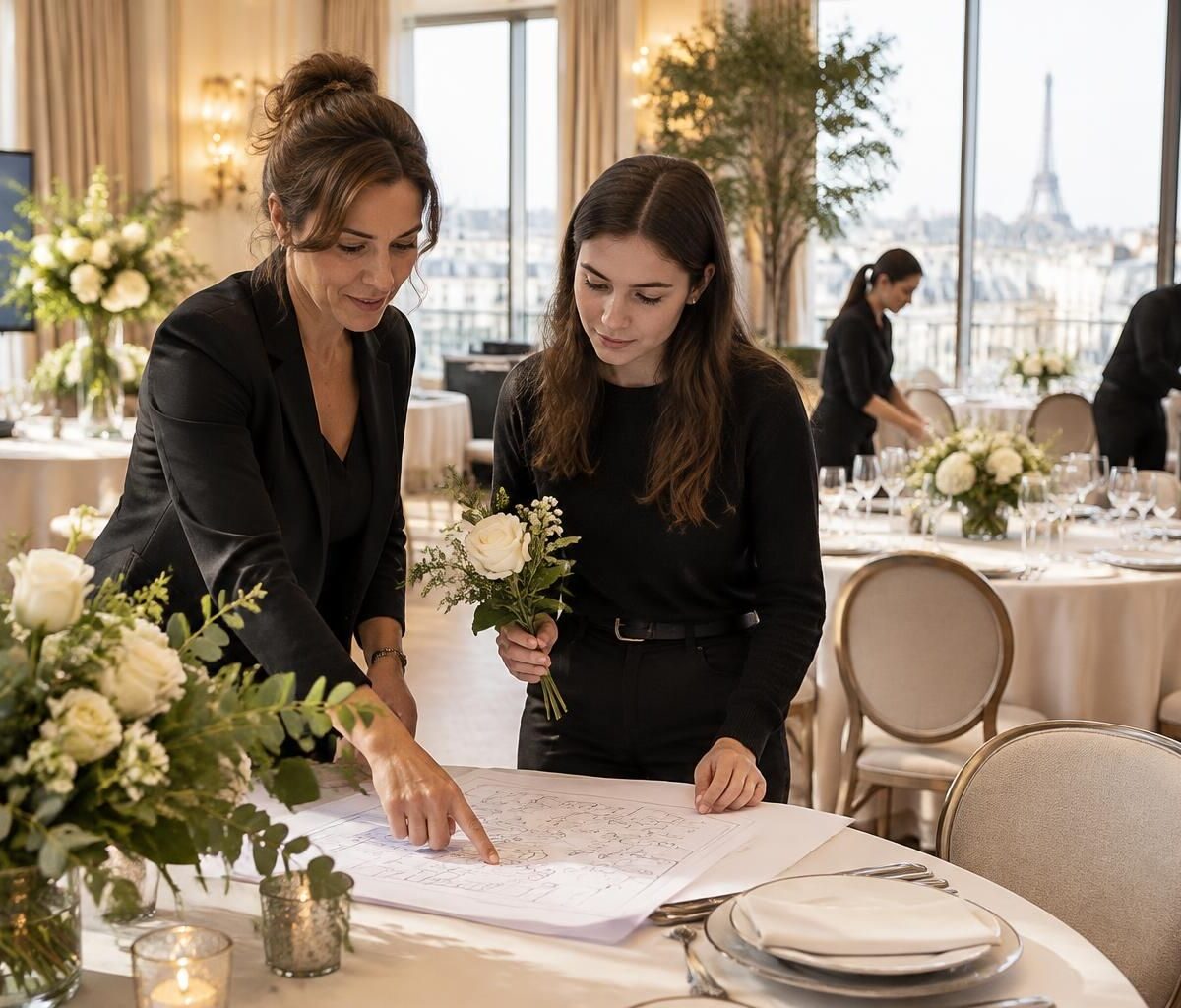 découvrez comment une agence événementielle à paris organise un stage en événementiel et vous fait découvrir les coulisses des événements.