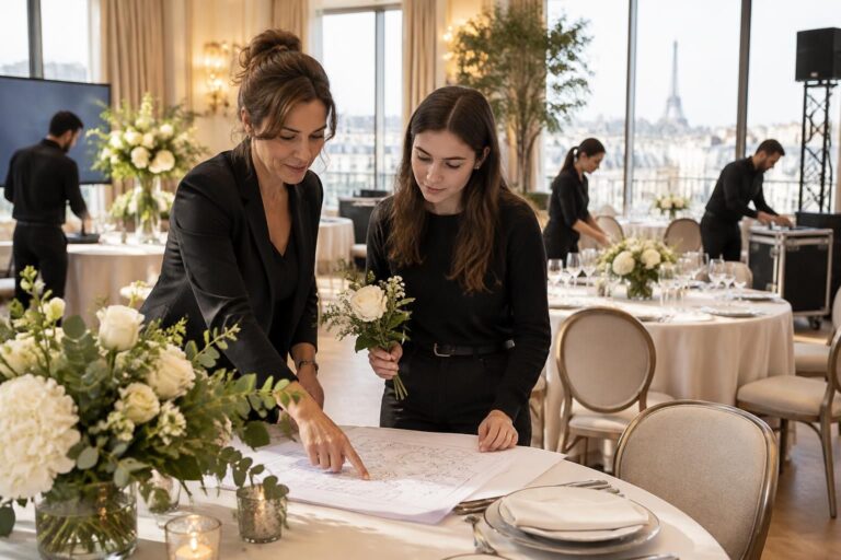 découvrez comment une agence événementielle à paris organise un stage en événementiel et vous fait découvrir les coulisses des événements.