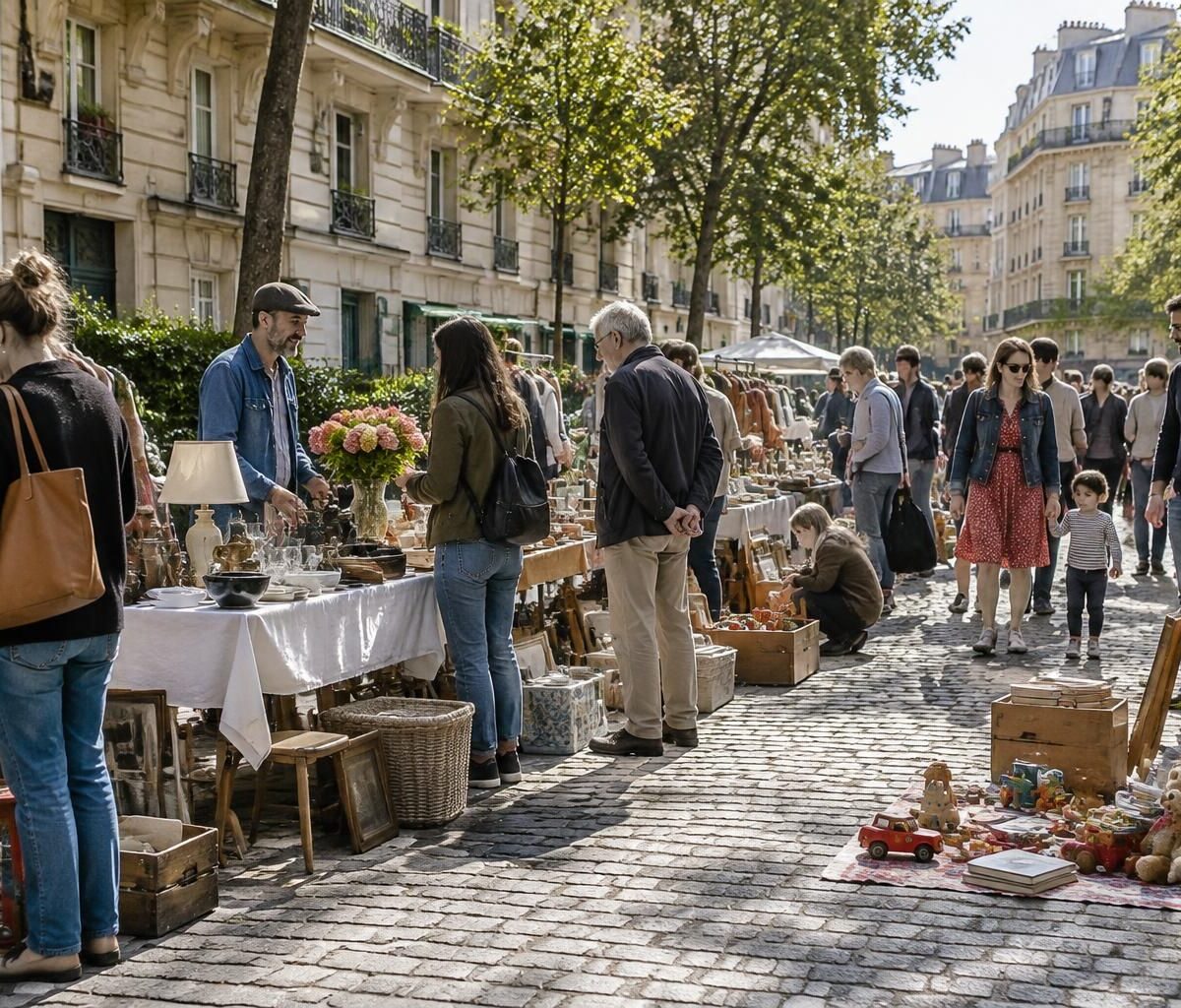 ce week-end, l’association de riverains organise un vide-grenier dans le 20ᵉ arrondissement de paris. venez chiner et profiter de l’événement !