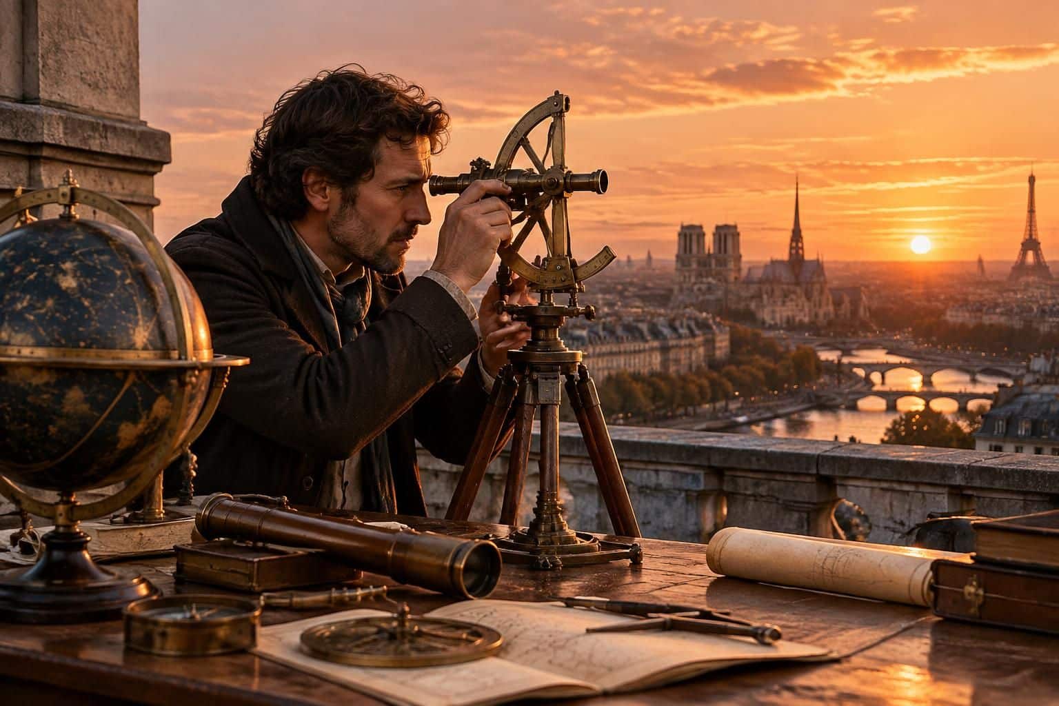 découvrez l’heure du coucher du soleil à paris, calculée par un astronome, et observez comment elle évolue au fil des saisons.