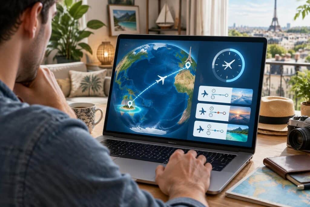 découvrez le temps de vol entre paris et tahiti grâce au comparateur aérien et comparez les itinéraires pour préparer votre voyage.