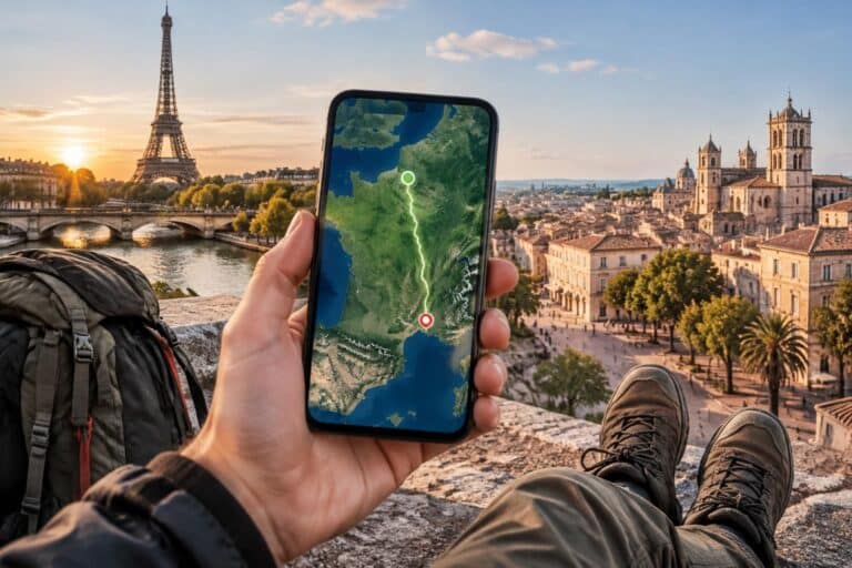 calculez votre itinéraire à pied entre paris et montpellier avec mappy : découvrez la distance, la durée estimée et les étapes du trajet.