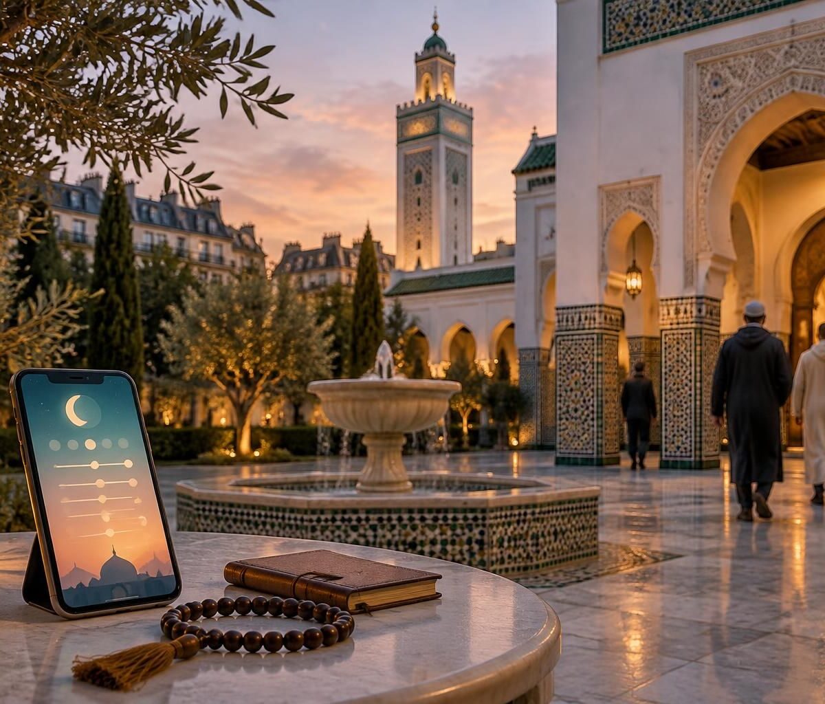 consultez les horaires de prière à paris publiés par le site islamique de la ville : retrouvez les heures de chaque prière au quotidien.
