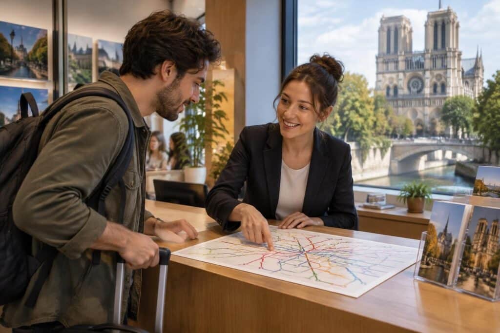 découvrez comment rejoindre notre-dame de paris en métro grâce aux conseils pratiques de l’office de tourisme.