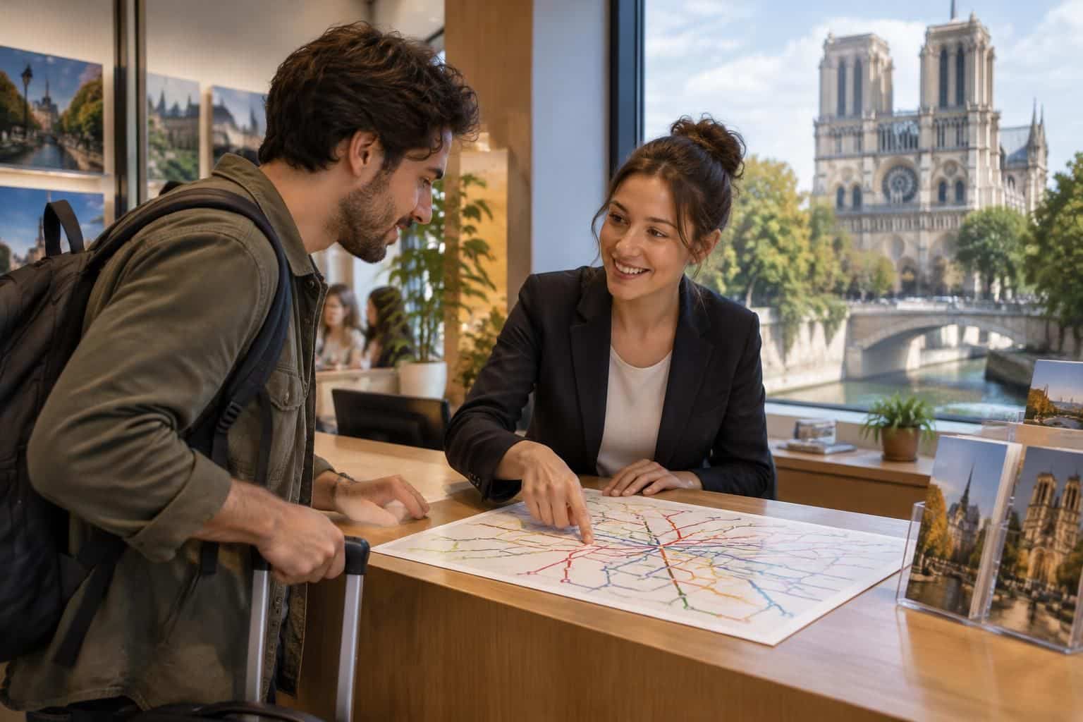 découvrez comment rejoindre notre-dame de paris en métro grâce aux conseils pratiques de l’office de tourisme.