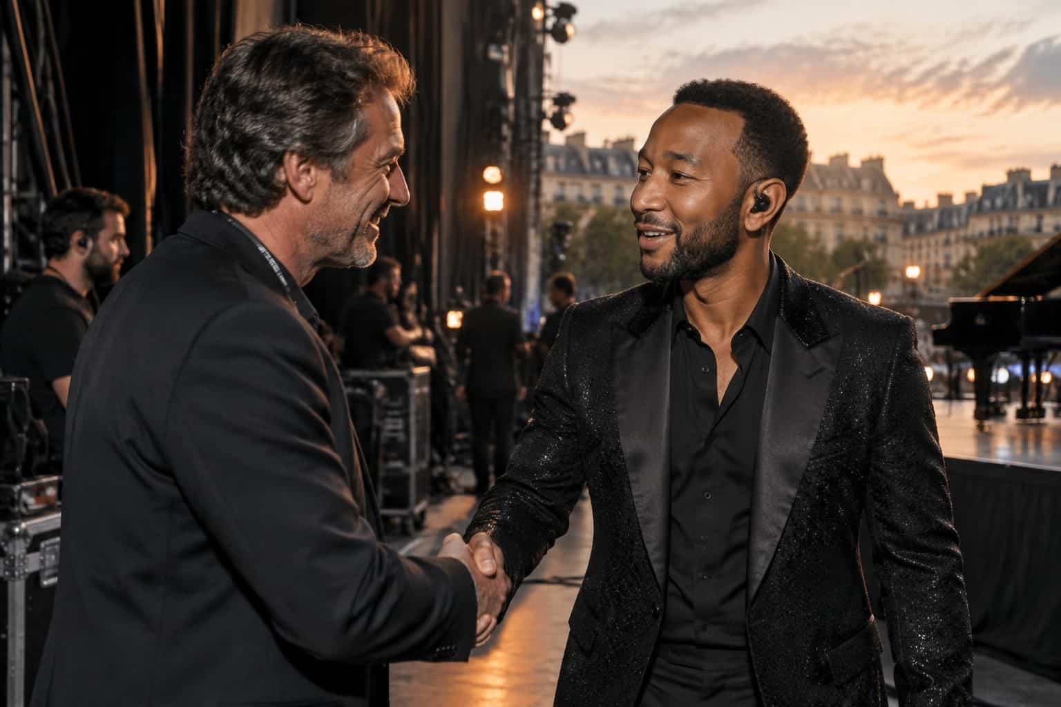 l’organisateur du festival accueille john legend à paris pour un concert très attendu. découvrez les informations sur cet événement musical.
