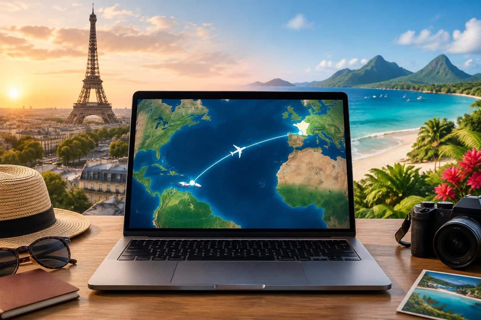 calculez le temps de vol entre paris et la guadeloupe et obtenez une estimation pratique pour mieux préparer votre voyage.