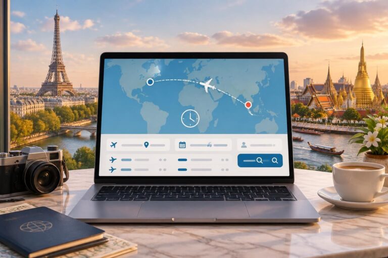 découvrez comment l’outil d’évaluation google flights estime le temps de vol entre paris et bangkok et vous aide à préparer votre voyage.